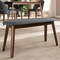Baxton Studio Easton Dark Grey Upholstered Walnut Finished Wood Bench 144-7938 - alternate 7
